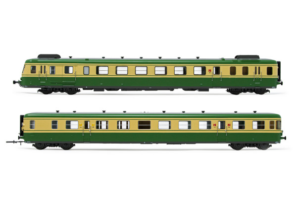 HJ2386 Autorail RGP2 X 2700 SNCF - Livrée verte et jaune