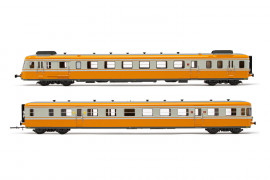 HJ2388S Autorail RGP2 X 2700 SNCF - Livrée orange et gris