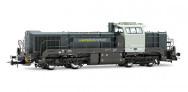 HR2921 Locomotive diesel Vossloh DE 18, RailAdventure, livrée grise