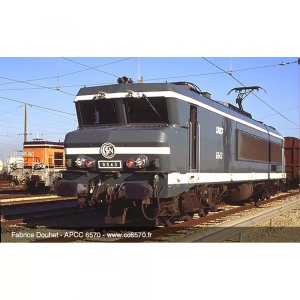 HJ2426S Locomotive électrique CC 6543 Maurienne, livrée verte SNCF Ep IV
