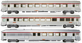 HJ4164 Set 3 voitures voyageurs TEE Mistral SNCF