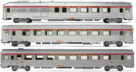 HJ4165 Set 3 voitures voyageurs TEE Mistral SNCF