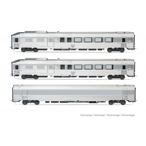 HJ4178 SET DE 3 VOITURES VOYAGEURS « TRAIN EXPO », SNCF