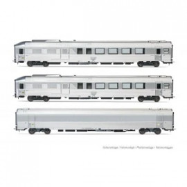 HJ4178 SET DE 3 VOITURES VOYAGEURS « TRAIN EXPO », SNCF