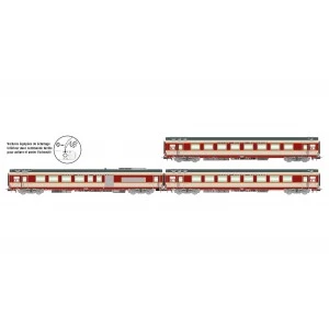 HJ4192 Set de 3 voitures voyageurs Grand Confort TEE Le Kléber, SNCF