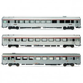 HJ4197 Set de 3 voitures voyageurs, EC Etoile du Nord, SNCF