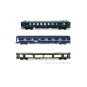 HJ4207 Set de 3 Auto-Couchettes, SNCF/SNCB (ex. CIWL) – (2 voitures + 1 wagon)