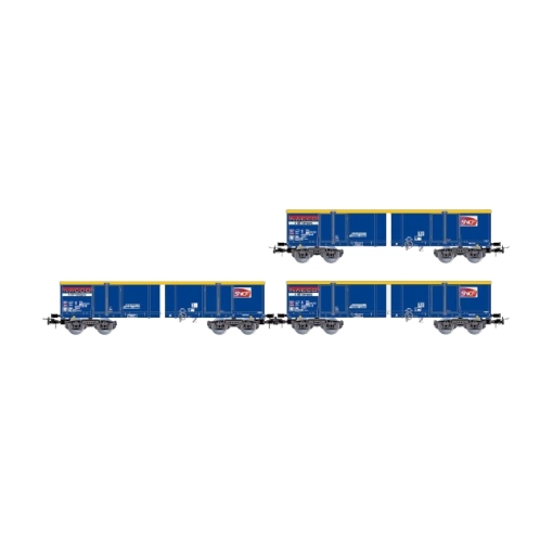 HJ6293 Coffret de 3 Wagons Tombereaux Type Eamnos - SNCF