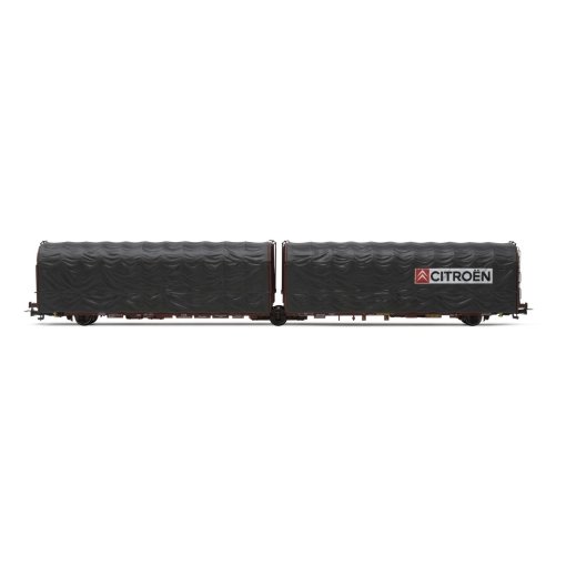 HJ6253 Wagon bâché à 3 essieux type Lailps, Citroen, SNCF