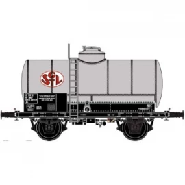 LS 30454 Wagon citerne OCEM, sans passerelle, gris, SGTL, SNCF
