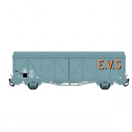 LS 30682 Wagon couvert EVS Ik, toit haut, gris à parois renforcées, Ep. III, SNCF