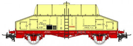 NM50007 Wagon transport de lait avec plaques vierge non montées, Sncf, Ep IIId