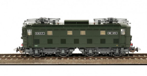 PI97425 Locomotive électrique BB 4711, Midi, dépôt Toulouse