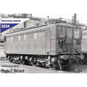 PI97425 Locomotive électrique BB 4711, Midi, dépôt Toulouse