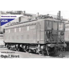 PI97425 Locomotive électrique BB 4711, Midi, dépôt Toulouse