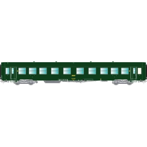 HO42514B Voiture voyageurs USI, B10t, bogies Y24, chauffage autonome Avialex, Toulouse