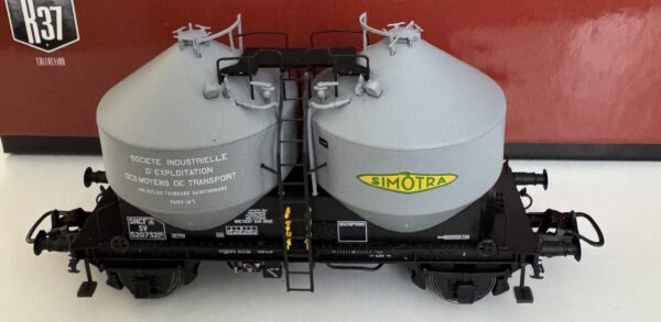 HO43119 Wagons cimentier, SIMOTRA, ep. III