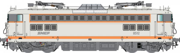 HO41068 Locomotive électrique BB 8512 dépôt des Aubrais SNCF