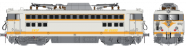 HO41083 Locomotive électrique BB 20209, SNCF, gris béton, Strasbourg