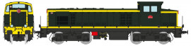 JM008 Locomotive Diesel BB 63792 vert 301 châssis noir, Ep. III-IV