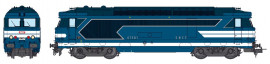 MB-151 Locomotive diesel BB 67381 BLEUE