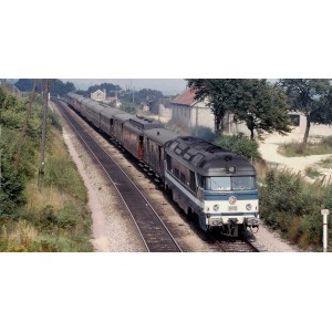 CC-70002 Diesel CC 70002 Livrée d'origine, plaques en relief, SNCF Ep. III