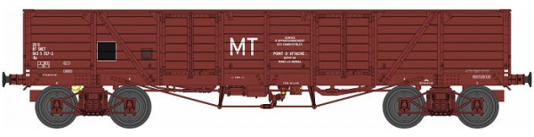 WB-791 Wagon TP TOMBEREAU SNCF «&nbsp;MT&nbsp;»