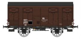 WB-741 Primeur ex-couvert 20T PLM « VB » brun wagon 540, N° HKx 998478, SNCF