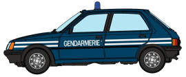 CB-153 Voiture Peugeot 205 - GENDARMERIE
