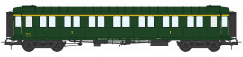 VB-457 Voiture Métallisée Ex-PLM, A7 N°5422, vert 306, SNCF