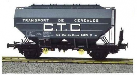 WB-626 Wagon céréalier « CTC », gris ( autre numéro )