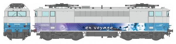 MB-199 LOCOMOTIVE ÉLECTRIQUE BB 9282, « EN VOYAGE », DIJON