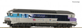 7300027 Locomotive diesel CC 72130, LIVREE EN VOYAGE, SNCF