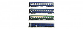 6200080 Set de 4 voitures voyageurs Arlberg-Express, SNCF